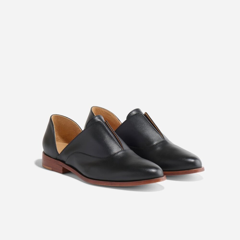 Nisolo Emma d'Orsay Black Oxford